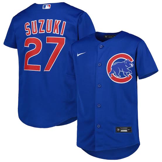 Seiya Suzuki YOUTH KIDS Chicago Cubs Official MLB jersey product image 1