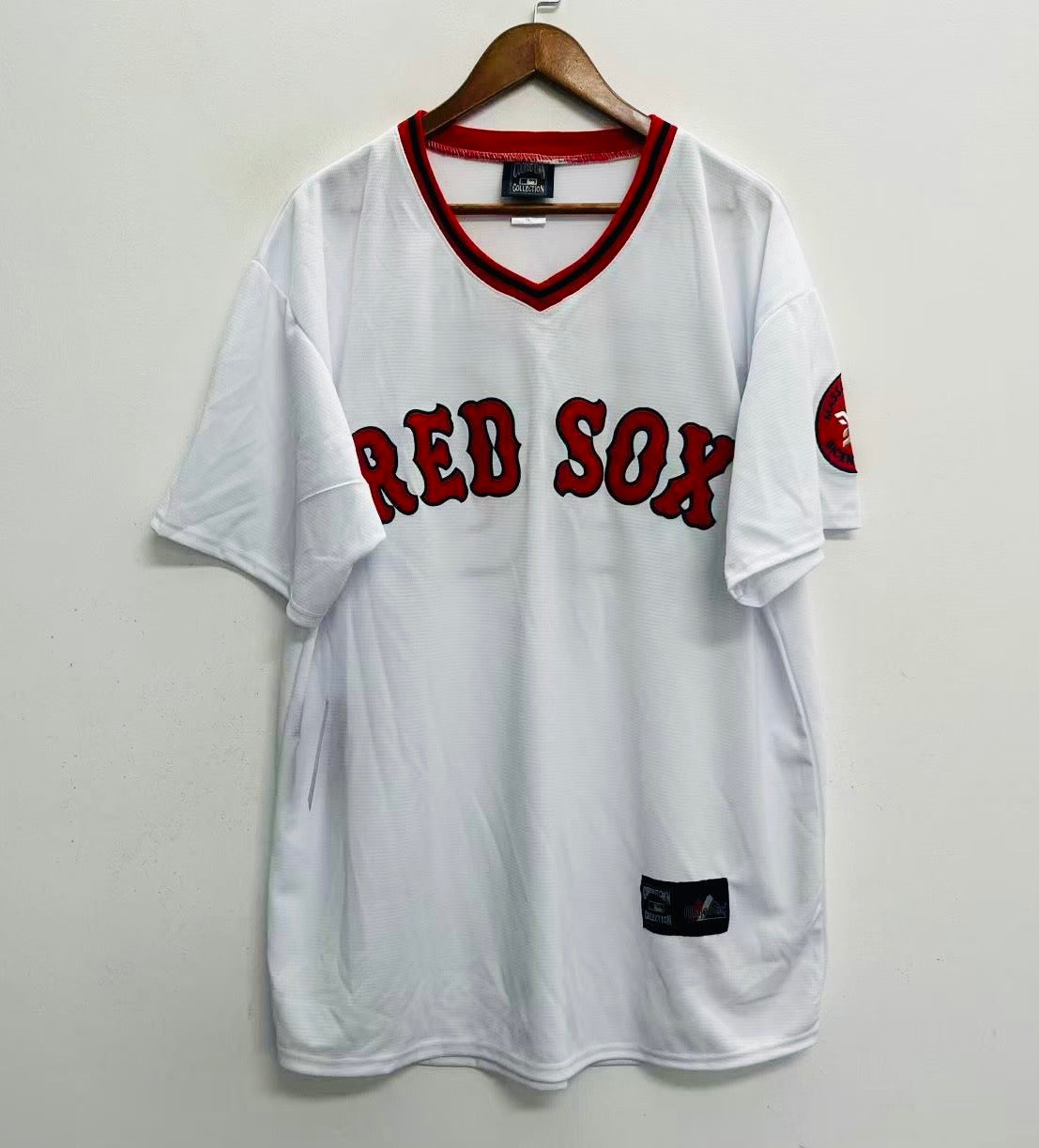 Luis Tiant 1975 Boston Red Sox Official MLB Majestic Jersey product image 2