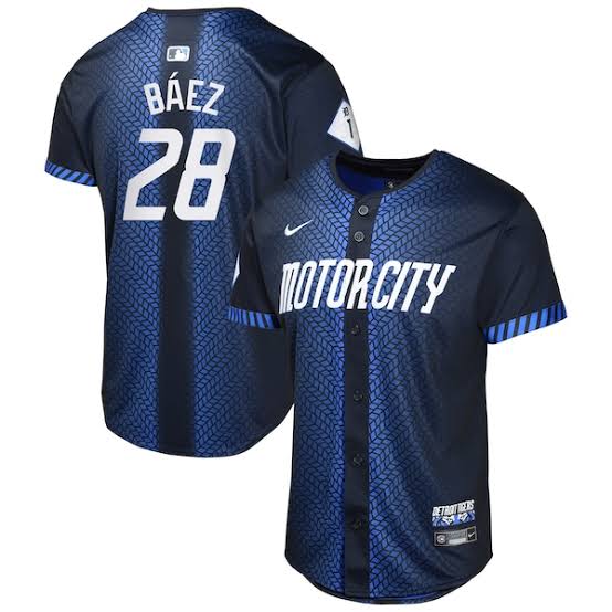 Javier Baez Detroit Tigers YOUTH KIDS Official MLB Nike product image 1