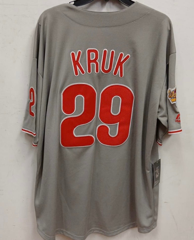 John Kruk Philadelphia Phillies 1993 World Series Jersey product image 1