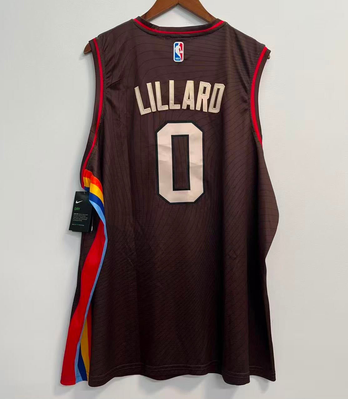 Damian Lillard Portland Trailblazers Official NBA Nike product image 2