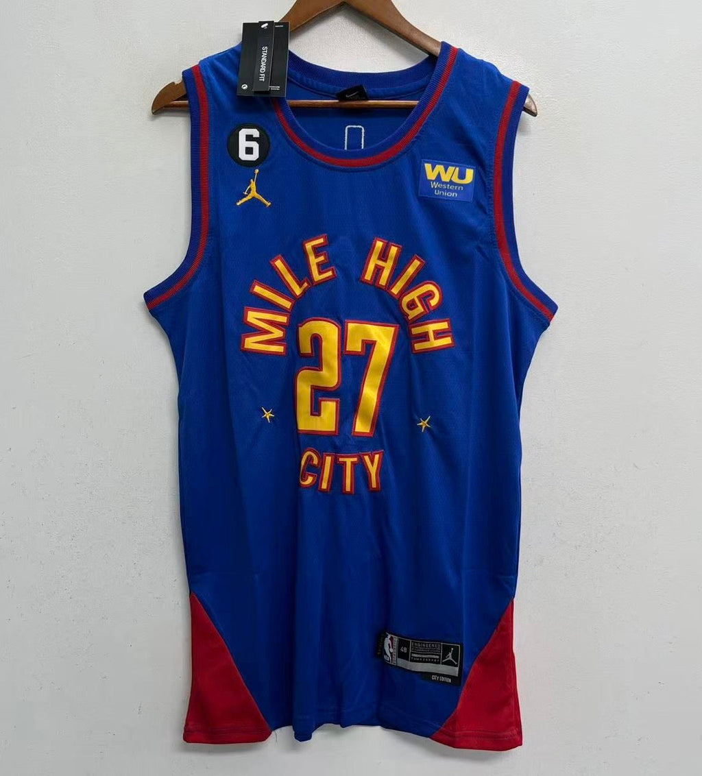 Jamal Murray Denver Nuggets Official NBA Nike Jersey blue product image 2