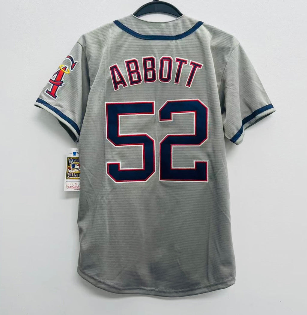 Jim Abbott YOUTH KIDS Anaheim Angels Official MLB Majestic product image 1