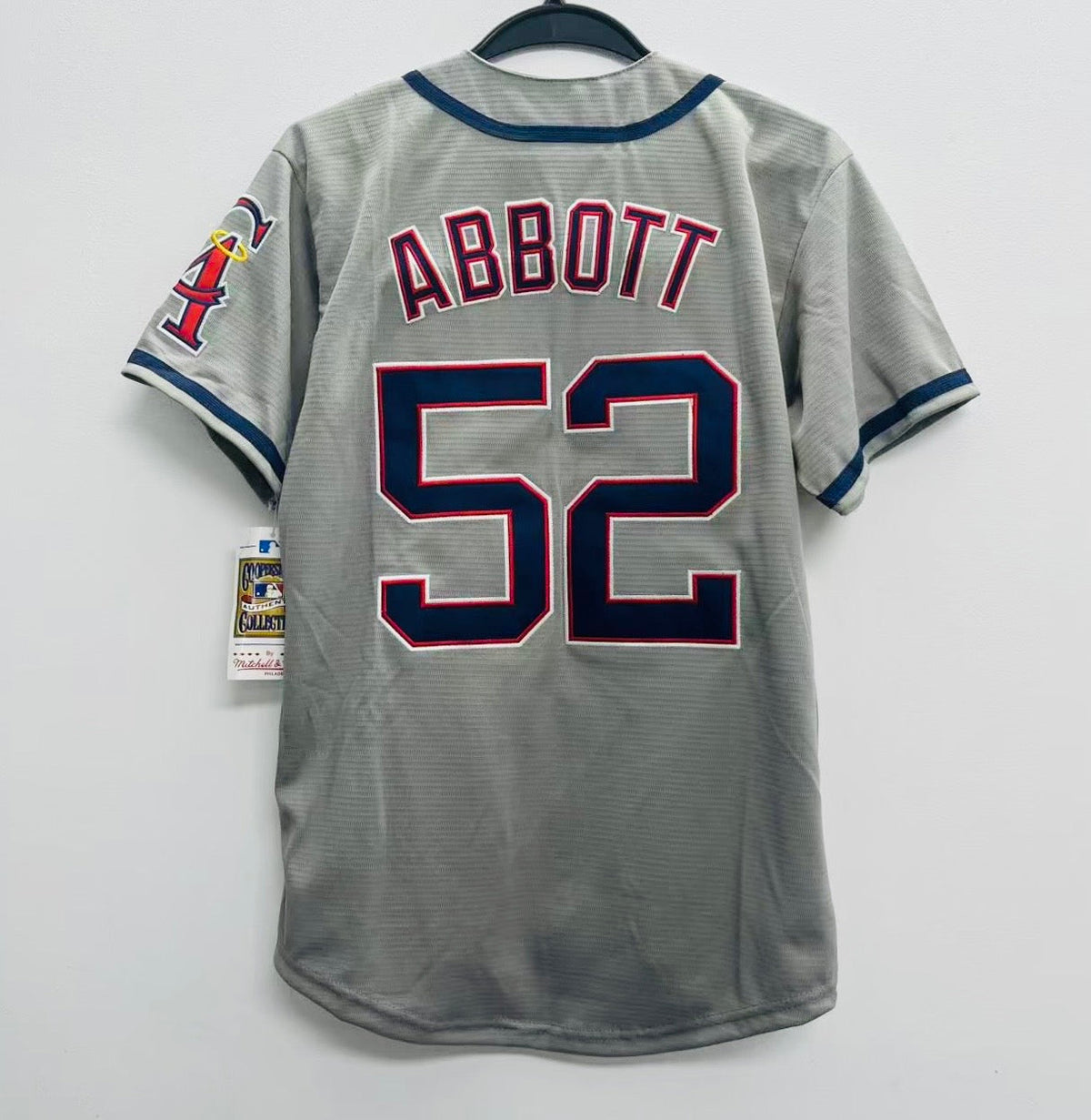 Jim Abbott YOUTH KIDS Anaheim Angels Official MLB Majestic product image 1