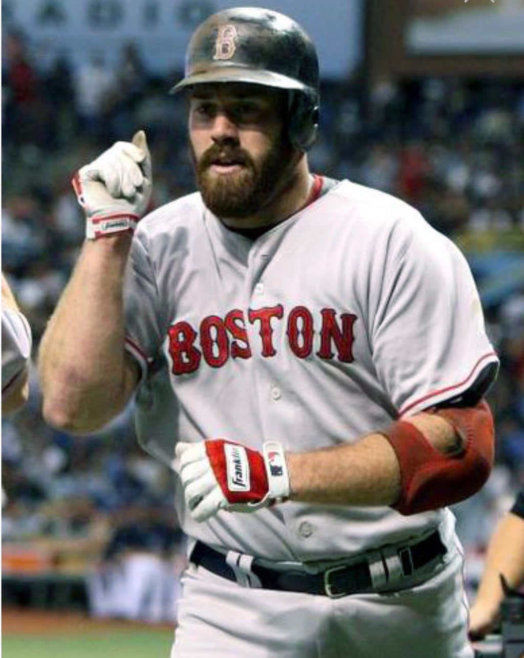 KEVIN YOUKILIS Boston Red Sox Official MLB Majestic Jersey product image 3
