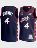 Charles Barkley USA Olympic Basketball Jersey Mitchell & product image 1