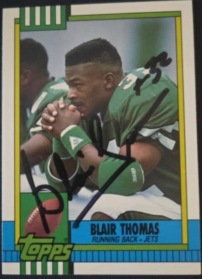 Blair Thomas 1990-93 New York Jets Official NFL Mitchell & product image 4