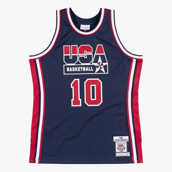 Clyde Drexler USA Olympic Basketball Jersey Mitchell & Ness product image 2