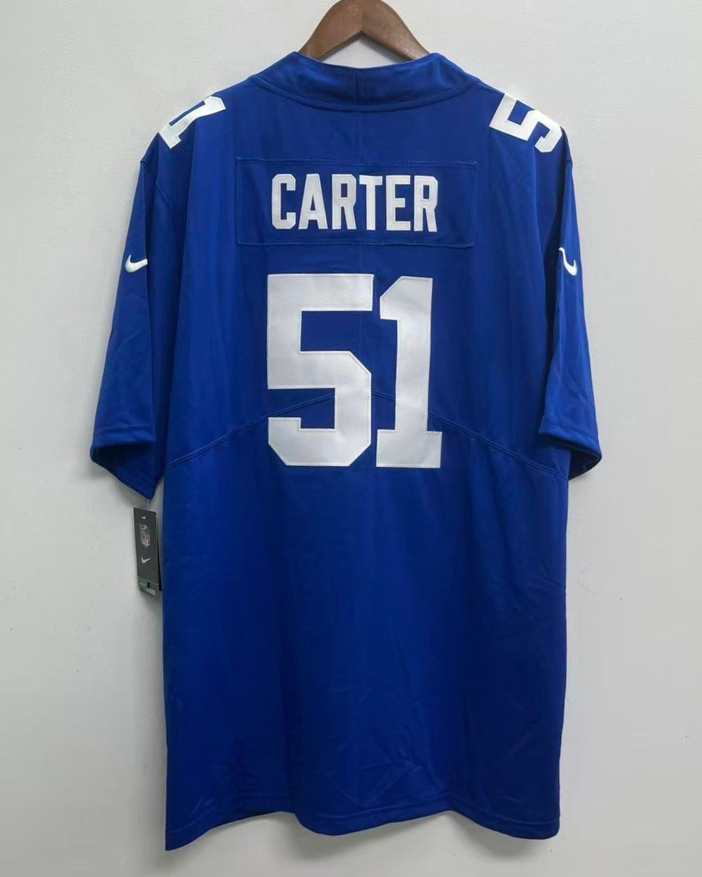 Abdul Carter New York Giants Official NFL Nike Jersey blue product image 1