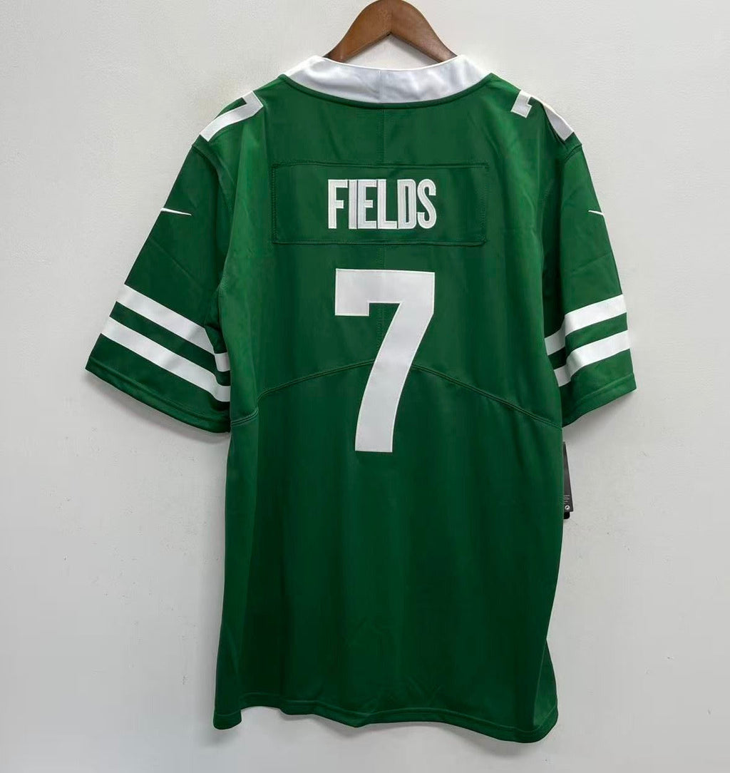 Justin Fields New York Jets Official NFL Nike Jersey green product image 2