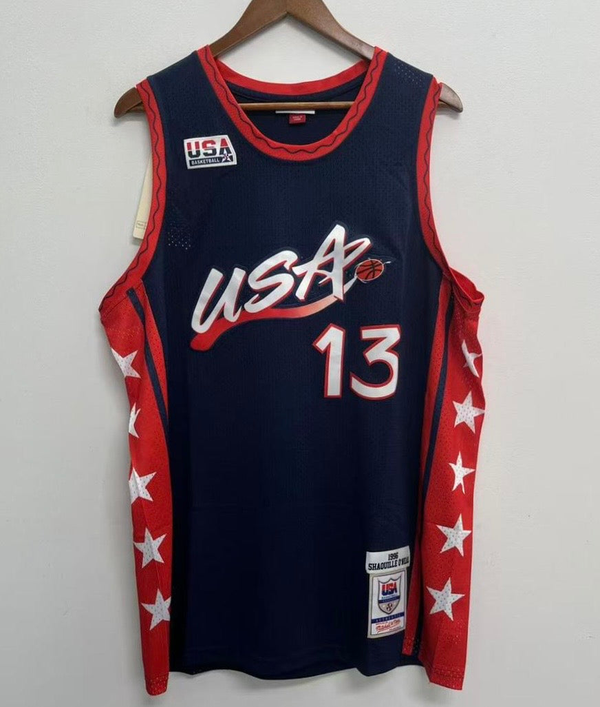 Shaquille O’Neal 1996 USA Olympic Basketball Jersey product image 6