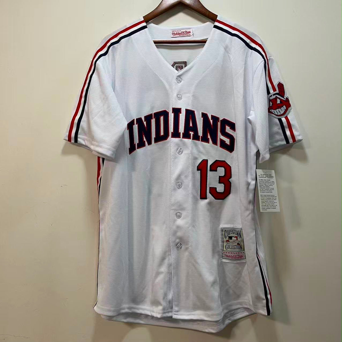 Pedro Cerrano Jersey Major League Cleveland Indians product image 4