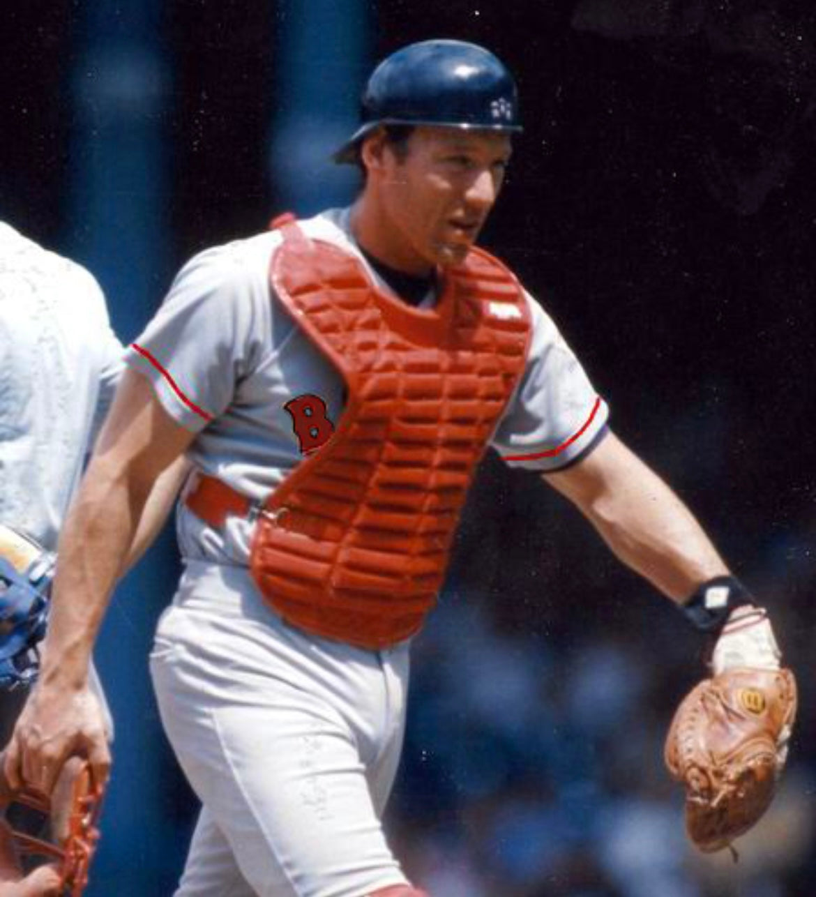 Rich Gedman 1990 Boston Red Sox Official MLB Majestic Jersey product image 3