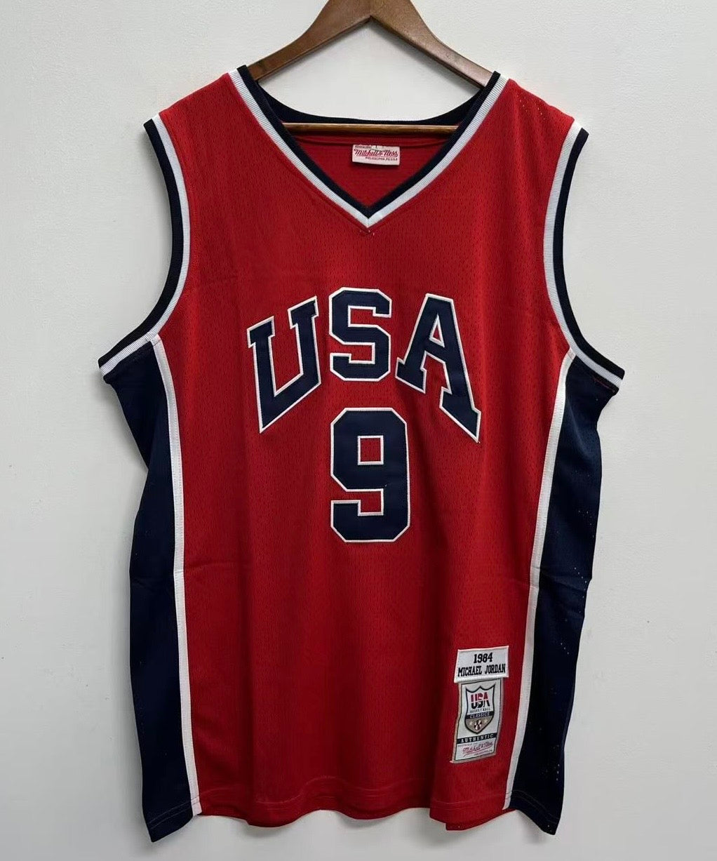 Michael Jordan 1984 USA Jersey Mitchell & Ness product image 2