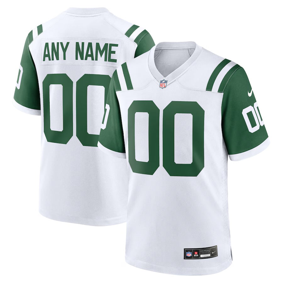Any name & Number New York Jets NFL Nike jersey White product image 3