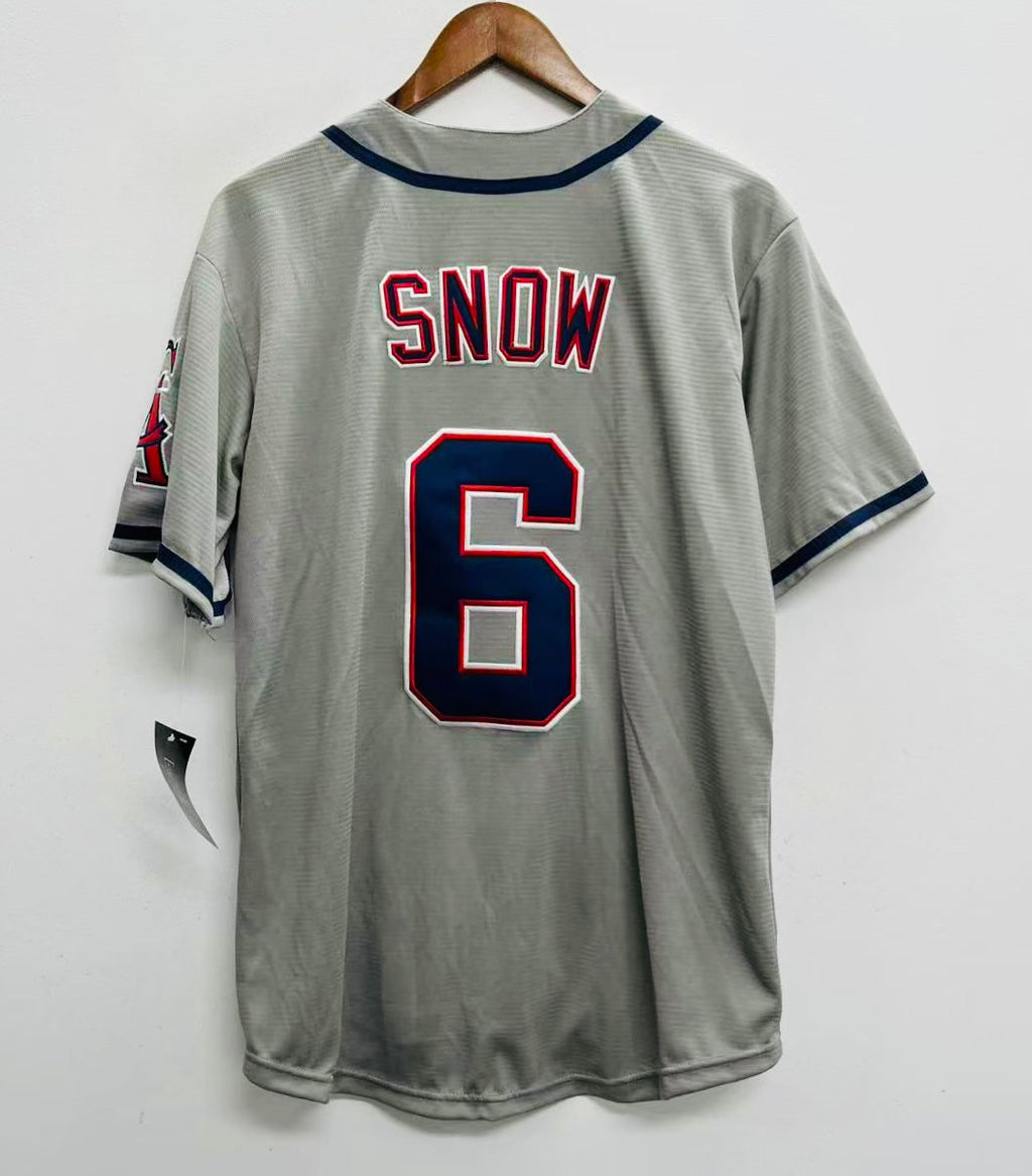 J.T. Snow California Angels Official MLB Majestic Jersey product image 1