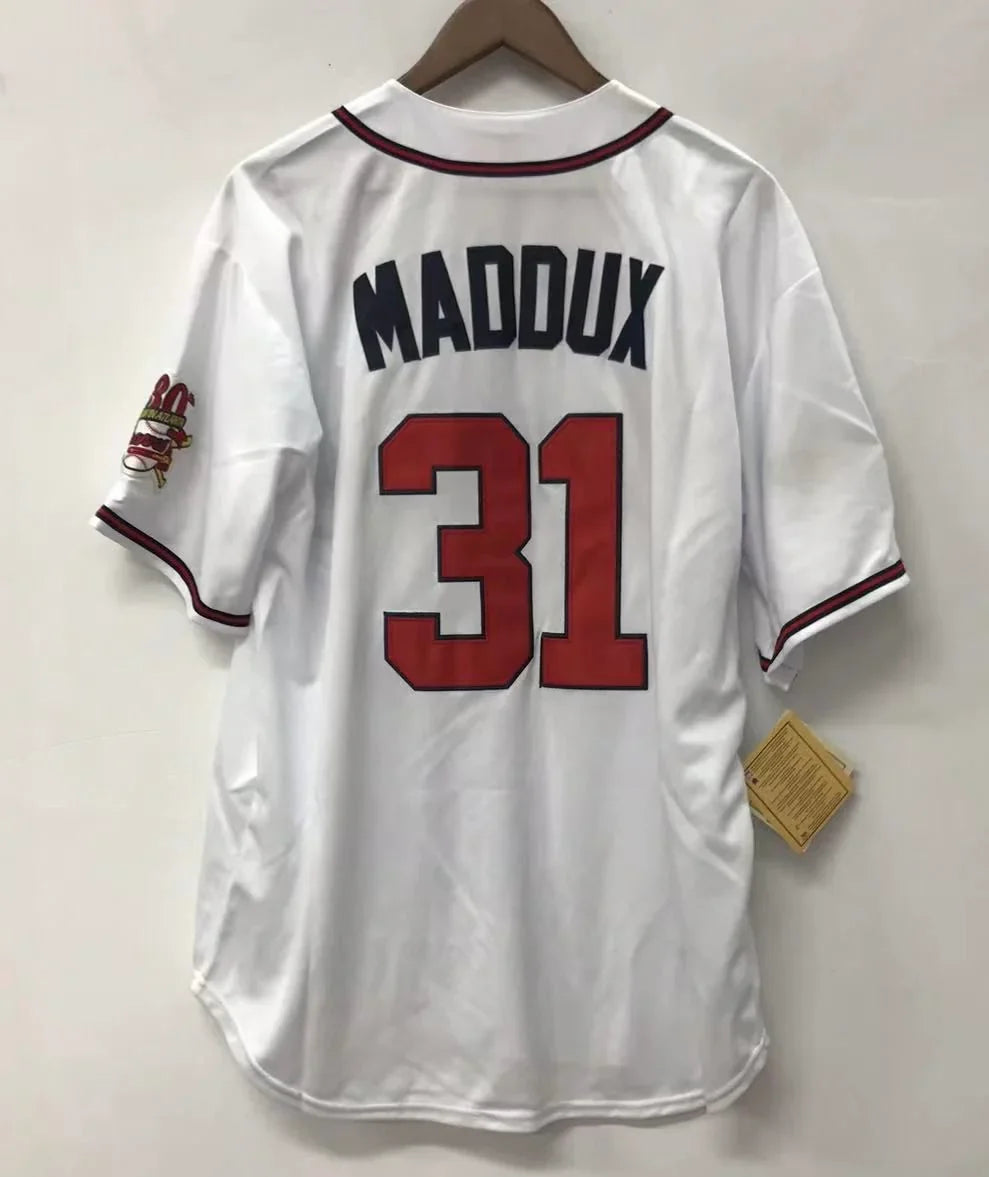 Greg Maddux YOUTH KIDS Atlanta Braves jersey Mitchell & product image 1