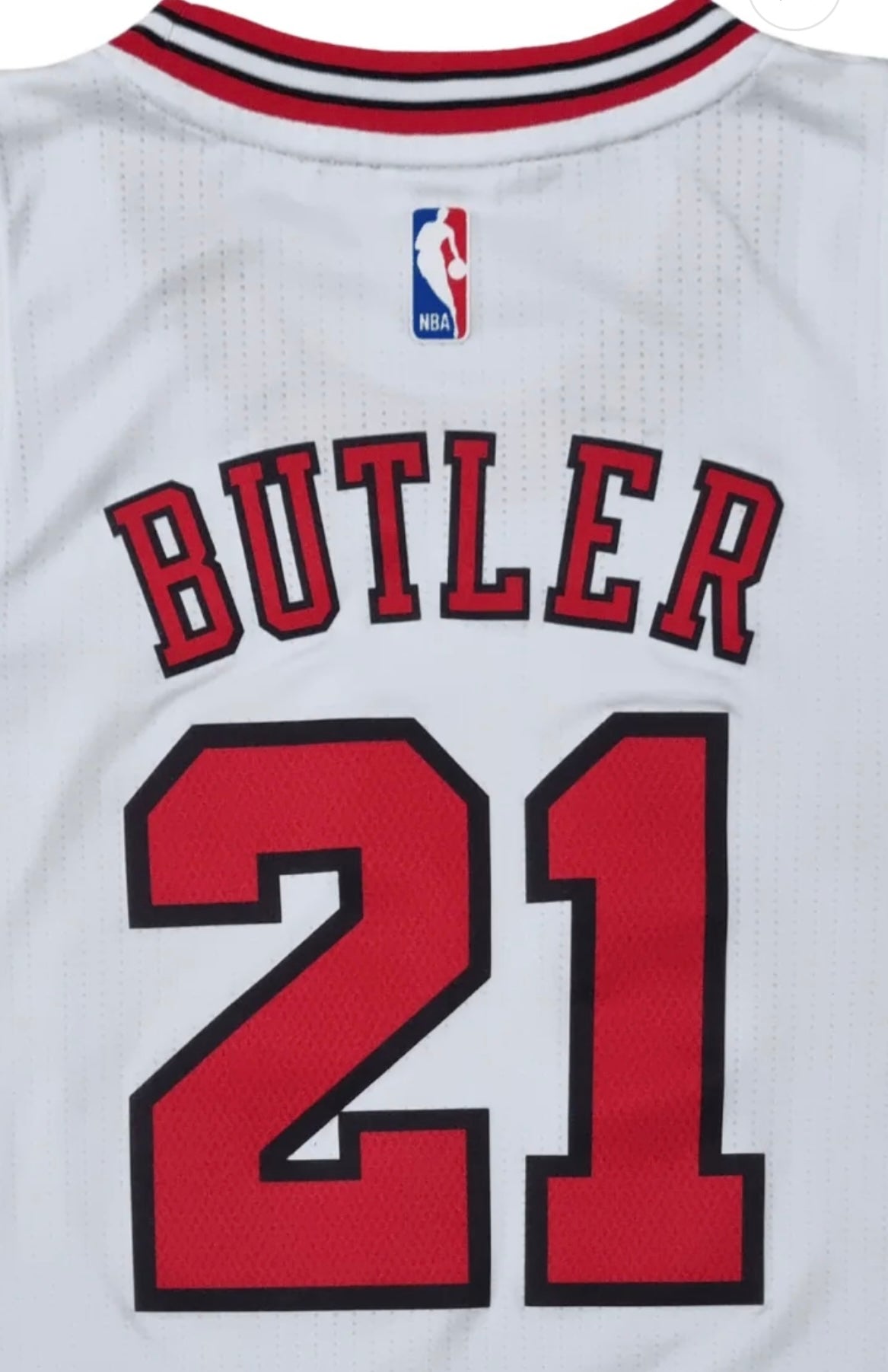Jimmy Butler Chicago Bulls Official NBA Adidas Jersey White product image 3