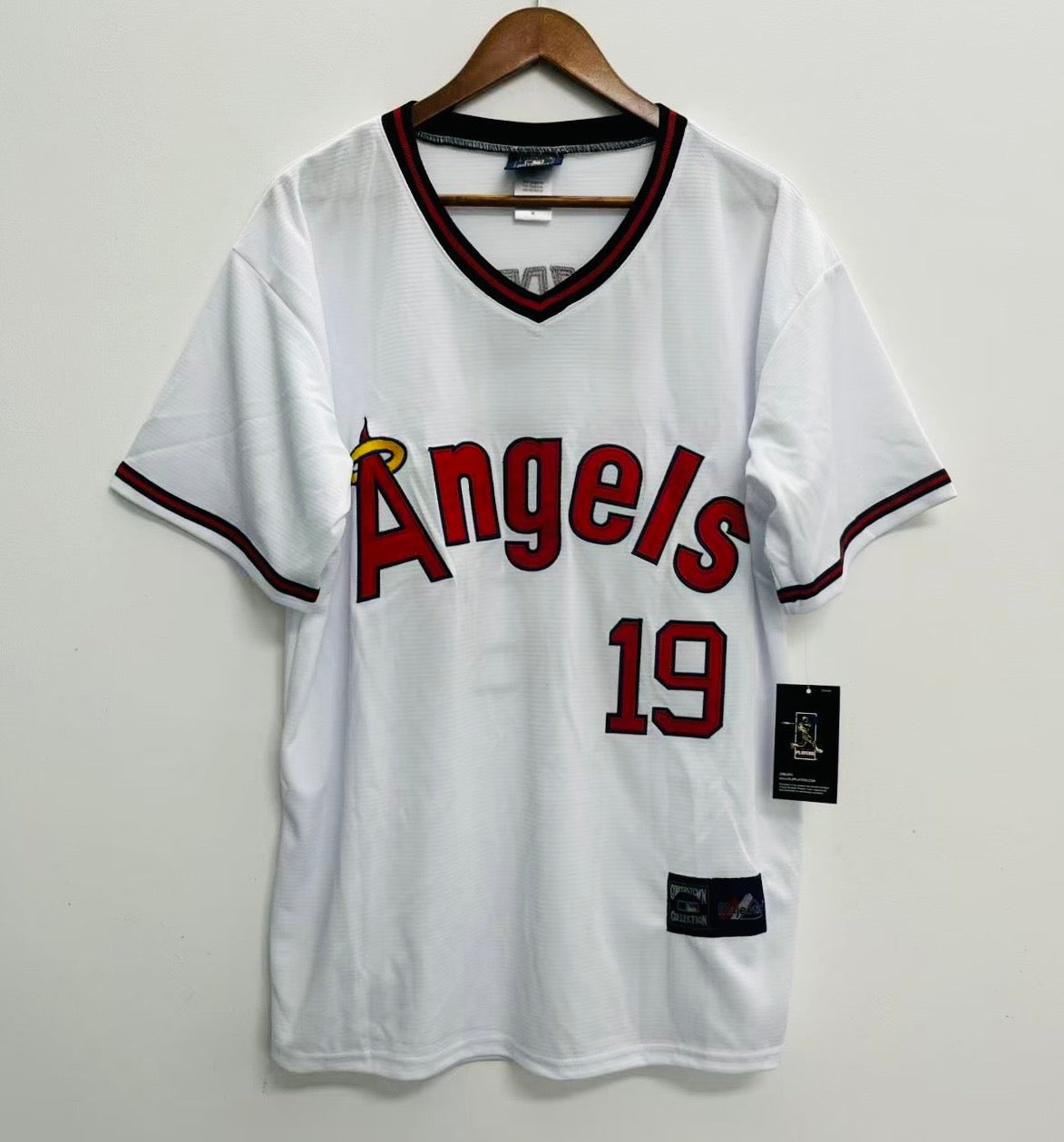 Fred Lynn California Angels Official MLB Majestic Jersey product image 2