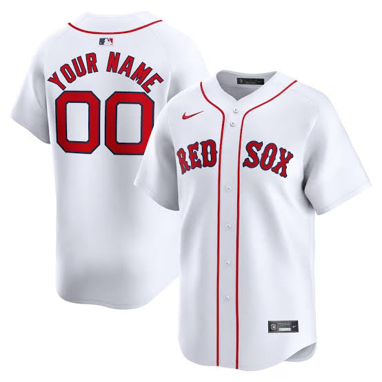 Any Name & Number Customized Boston Red Sox Official MLB product image 1