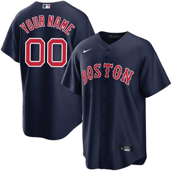 Any Name & Number Customized Boston Red Sox Official MLB product image 1