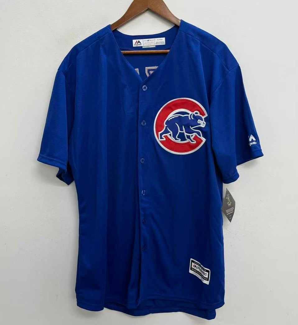 Anthony Rizzo Chicago Cubs Official MLB Majestic Jersey blue product image 2