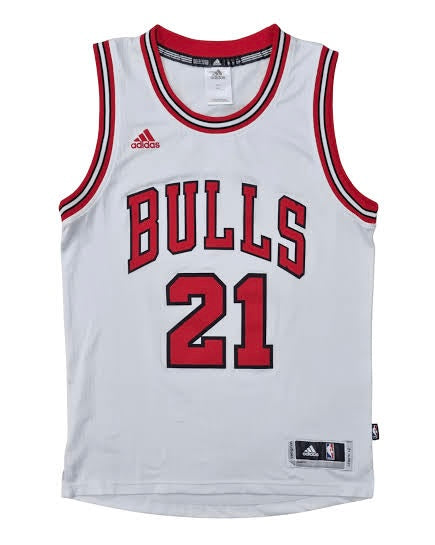 Jimmy Butler Chicago Bulls Official NBA Adidas Jersey White product image 2