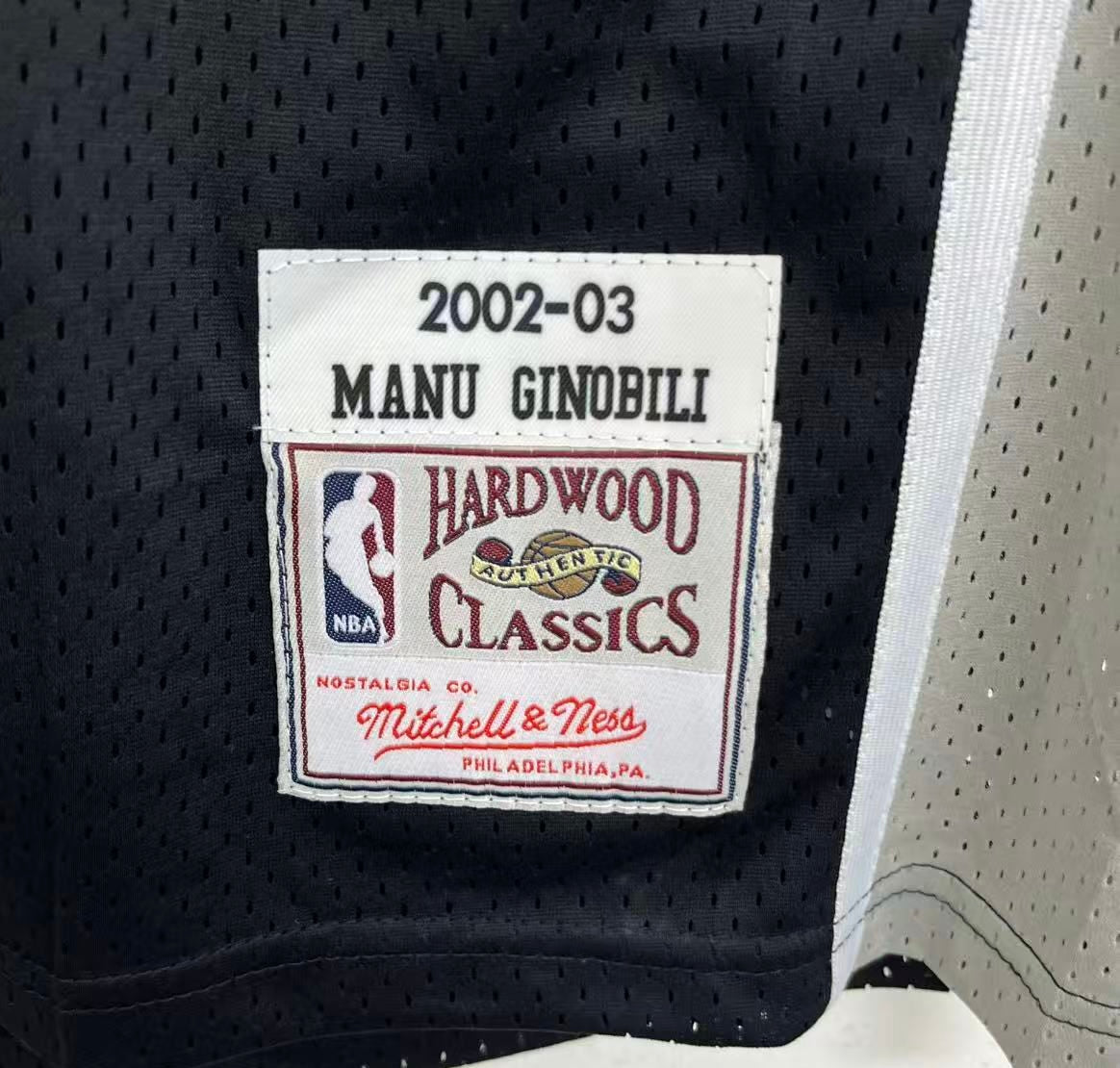 Manu Ginobili San Antonio Spurs YOUTH Official NBA Mitchell product image 3