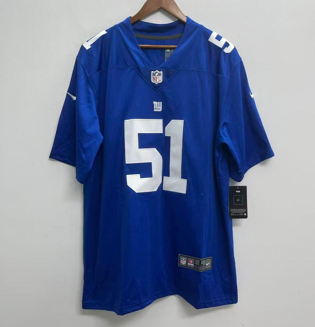 Abdul Carter New York Giants Official NFL Nike Jersey blue product image 2