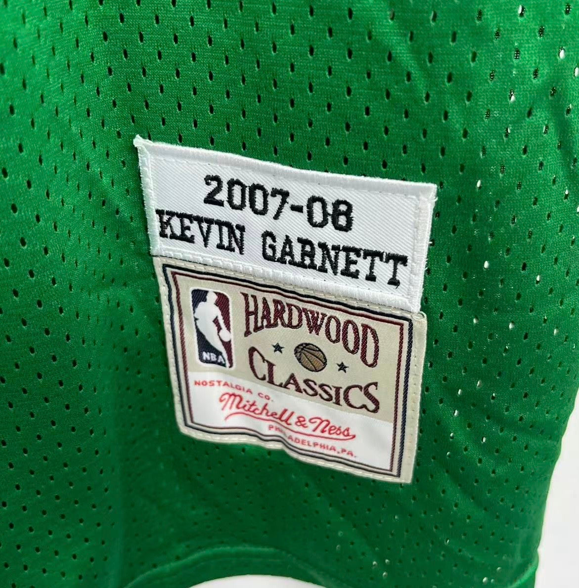 Kevin Garnett Boston Celtics Official NBA Mitchell & Ness product image 3