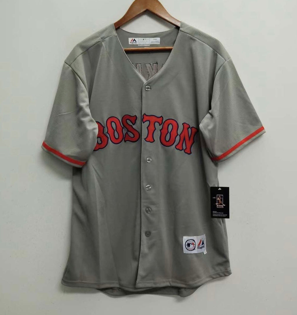 KEVIN YOUKILIS Boston Red Sox Official MLB Majestic Jersey product image 2