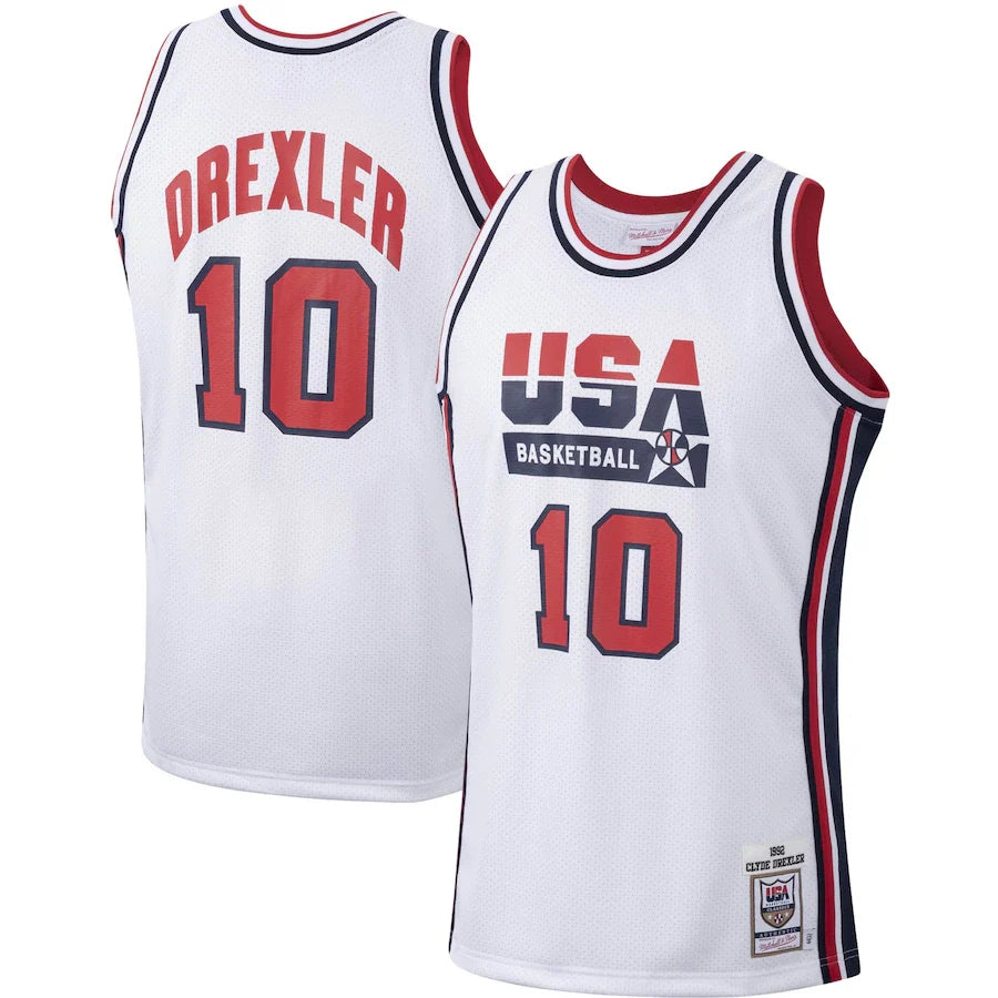 Clyde Drexler USA Olympic Basketball Jersey Mitchell & Ness product image 1