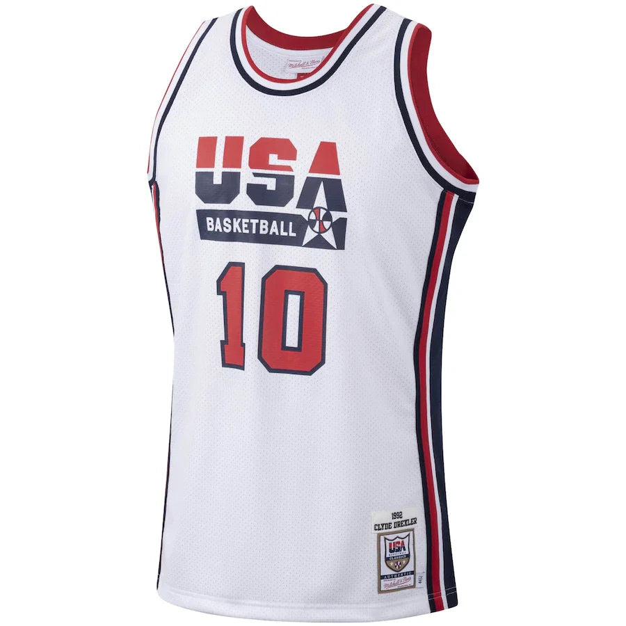 Clyde Drexler USA Olympic Basketball Jersey Mitchell & Ness product image 2