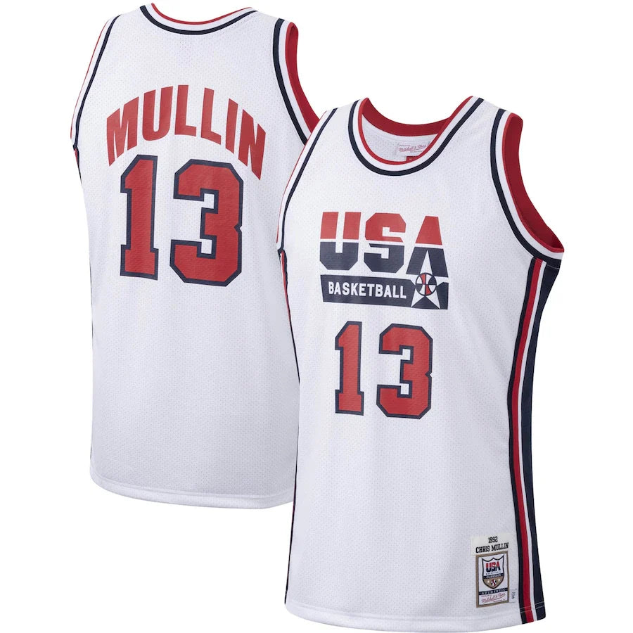 Chris Mullin USA Olympic Basketball Jersey Mitchell & Ness product image 1