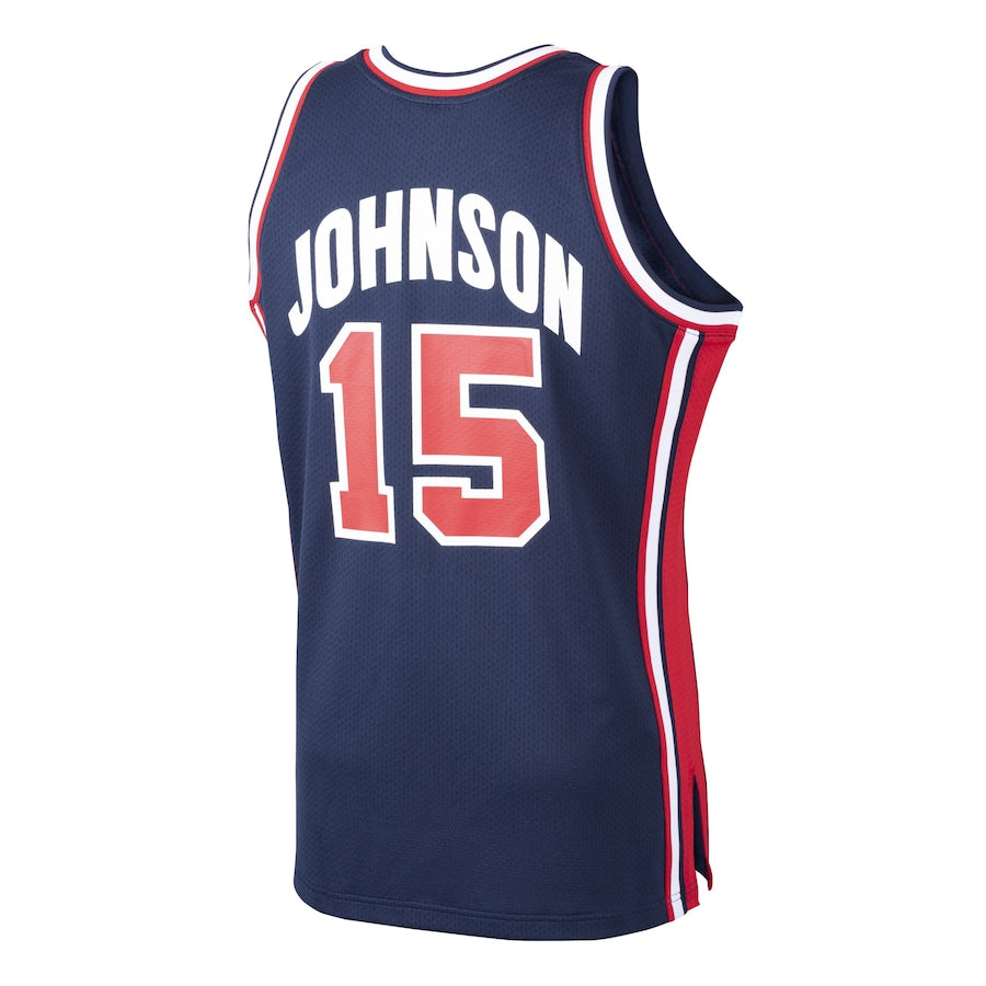 Earvin Magic Johnson USA Olympic Basketball Jersey Mitchell product image 2