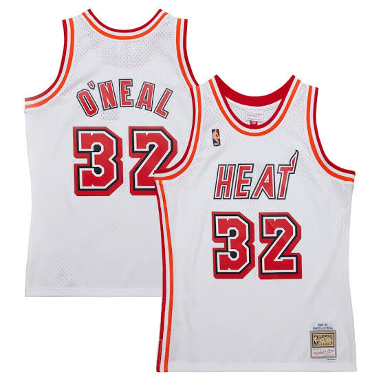 Shaquille O’Neal Miami Heat Official NBA Mitchell & Ness product image 1