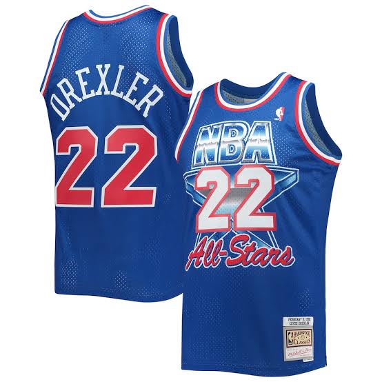 Clyde Drexler 1992 All Star Game Jersey Mitchell & Ness product image 1