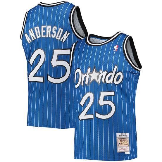 Nick Anderson Orlando Magic Official NBA Mitchell & Ness product image 1