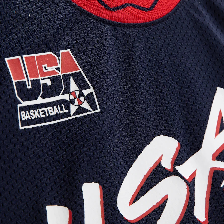 Michael Jordan 1984 USA Jersey Mitchell & Ness blue product image 4