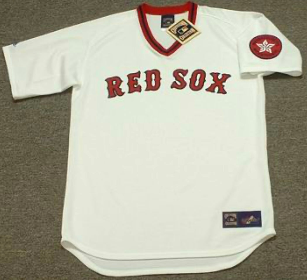 Bernie Carbo Boston Red Sox Official MLB Majestic Jersey product image 2