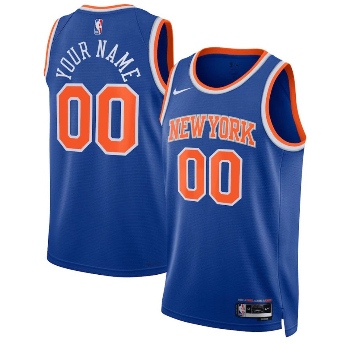 Choose Any Name & Number Customized New York Knicks YOUTH product image 1