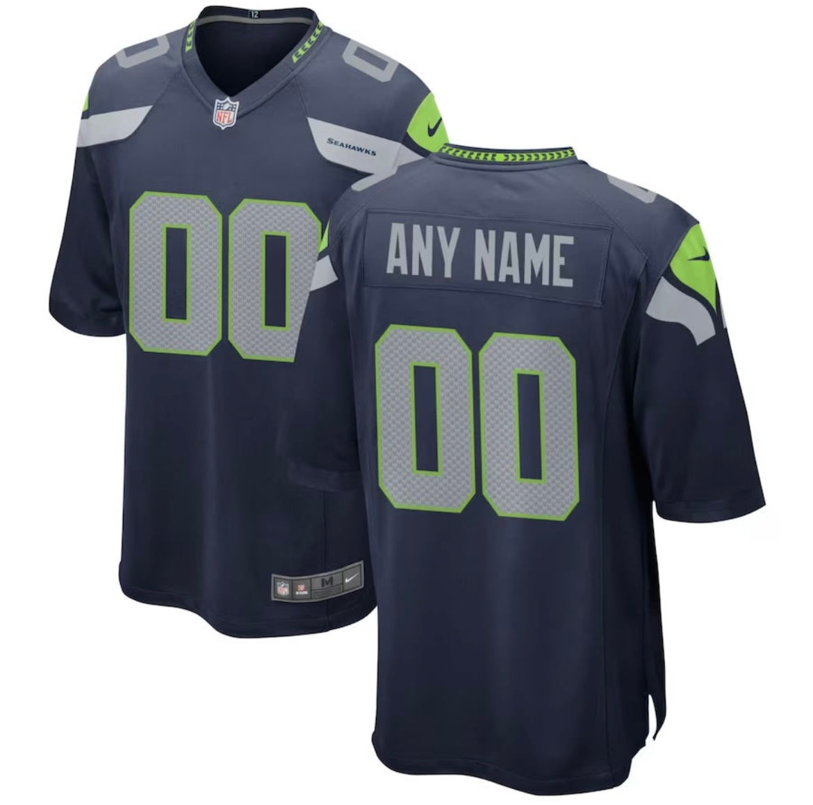 Seattle Seahawks Any Name & Number customized YOUTH KIDS product image 1