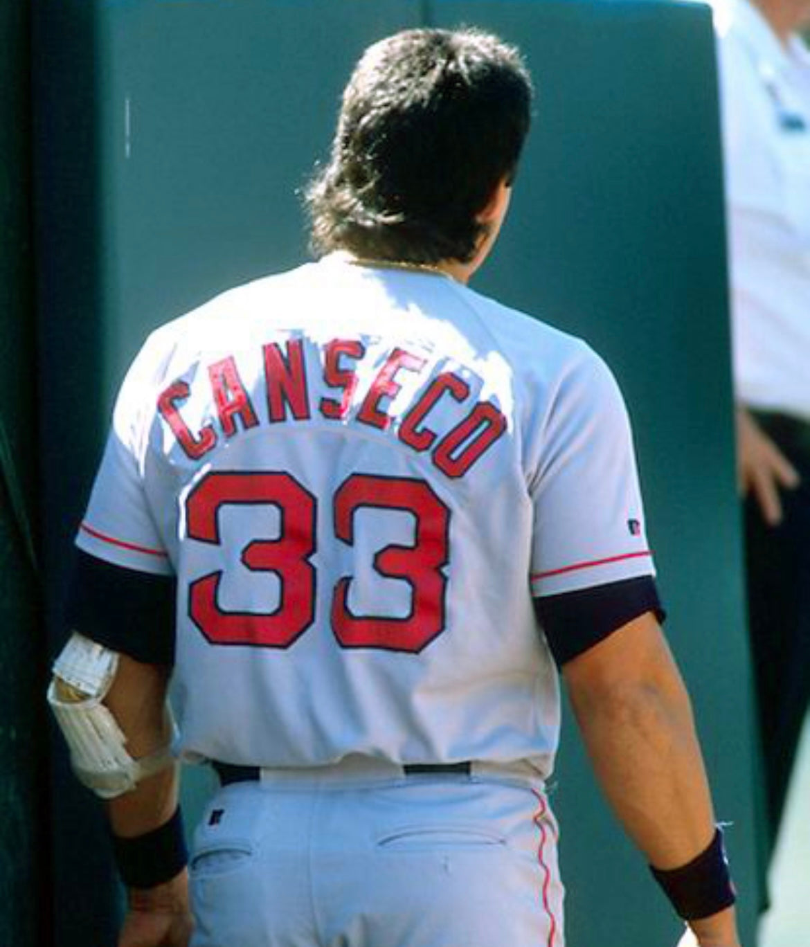 Jose Canseco Boston Red Sox Official MLB Majestic Jersey product image 4