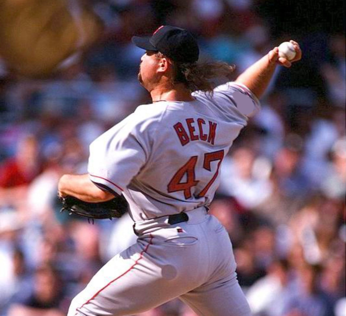 Rod Beck Boston Red Sox Official MLB Majestic Jersey product image 4