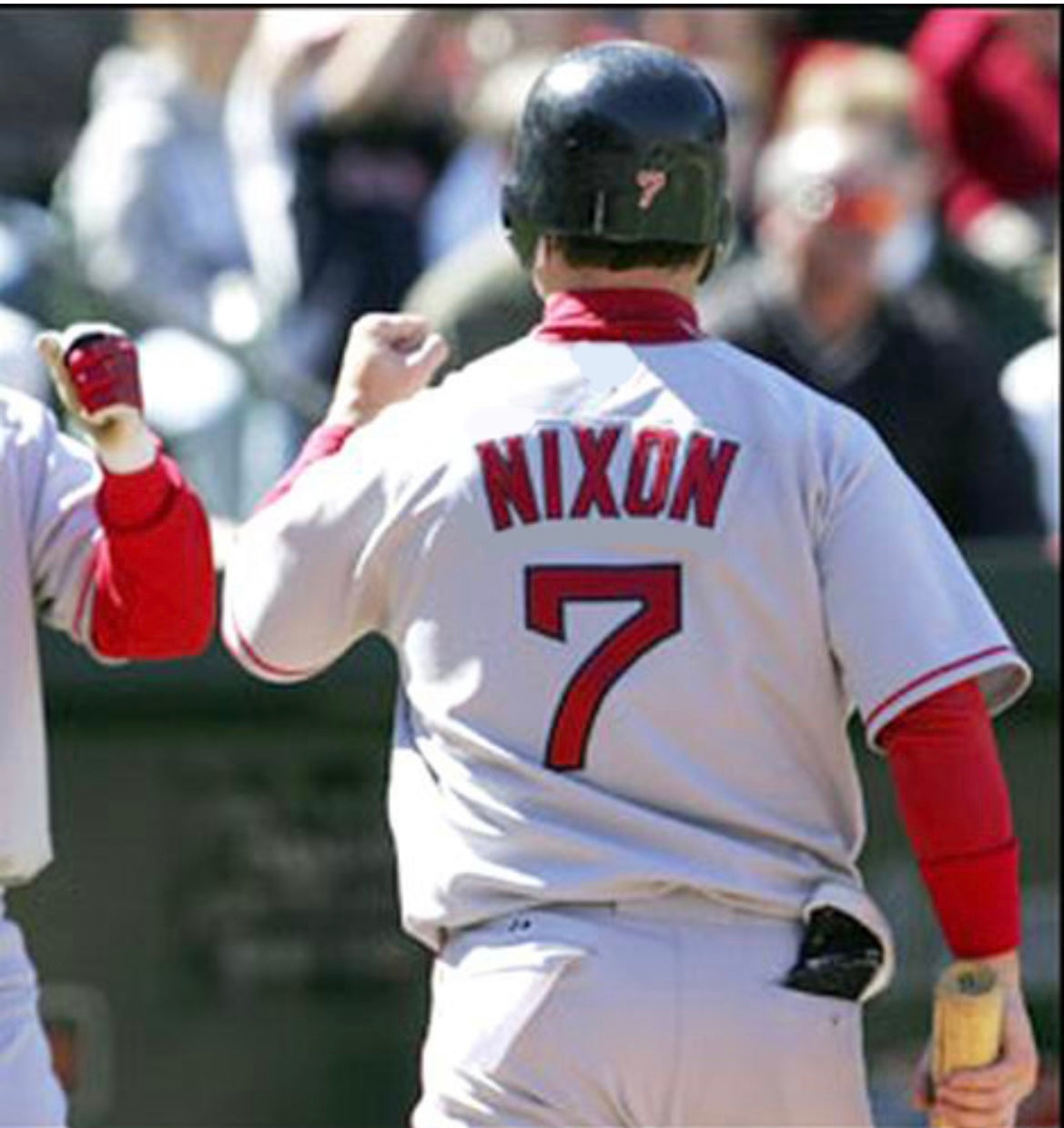 TROT NIXON Boston Red Sox Official MLB Majestic Jersey product image 4