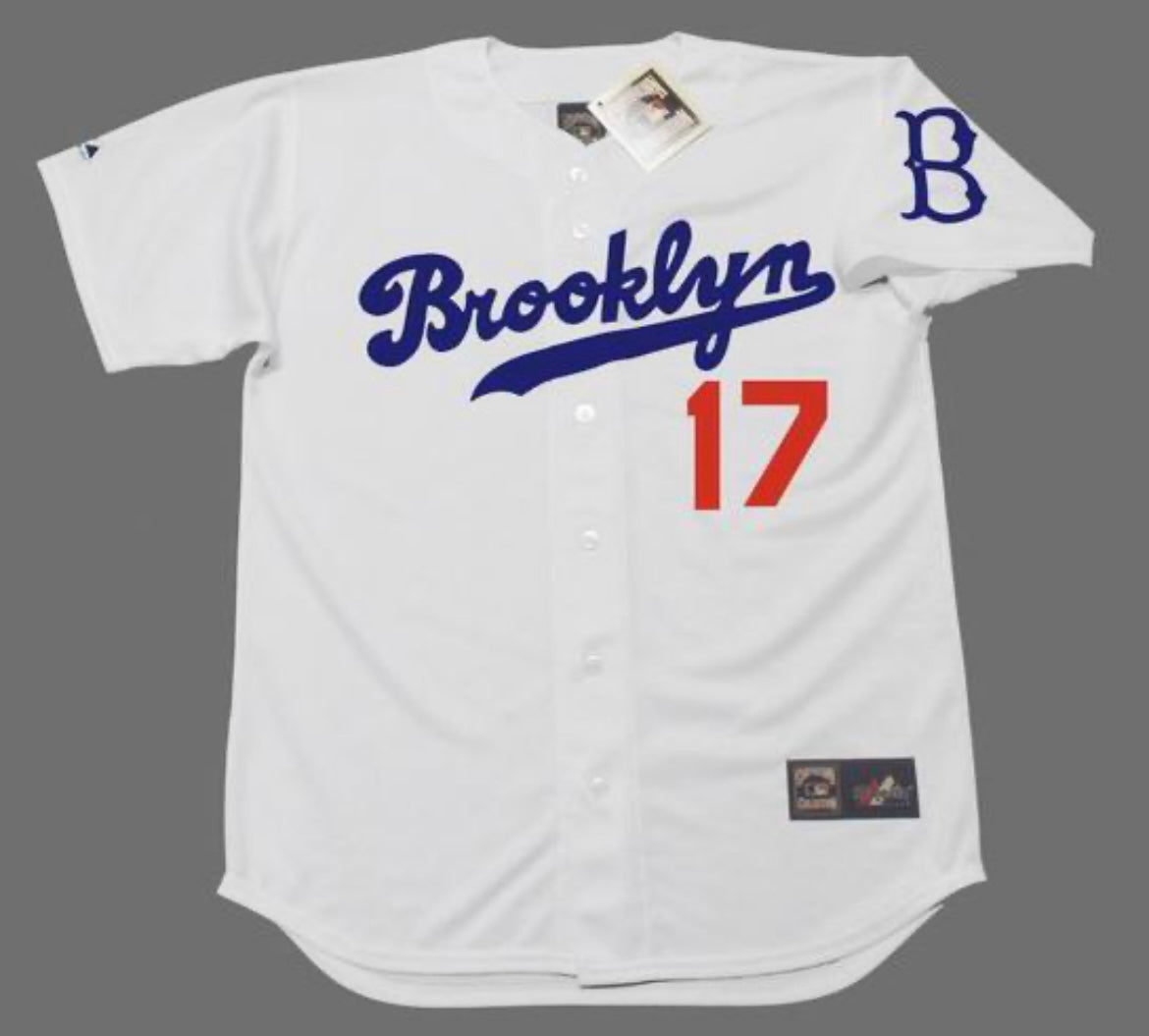 Carl Erskine Brooklyn Dodgers Official MLB Majestic Jersey product image 2