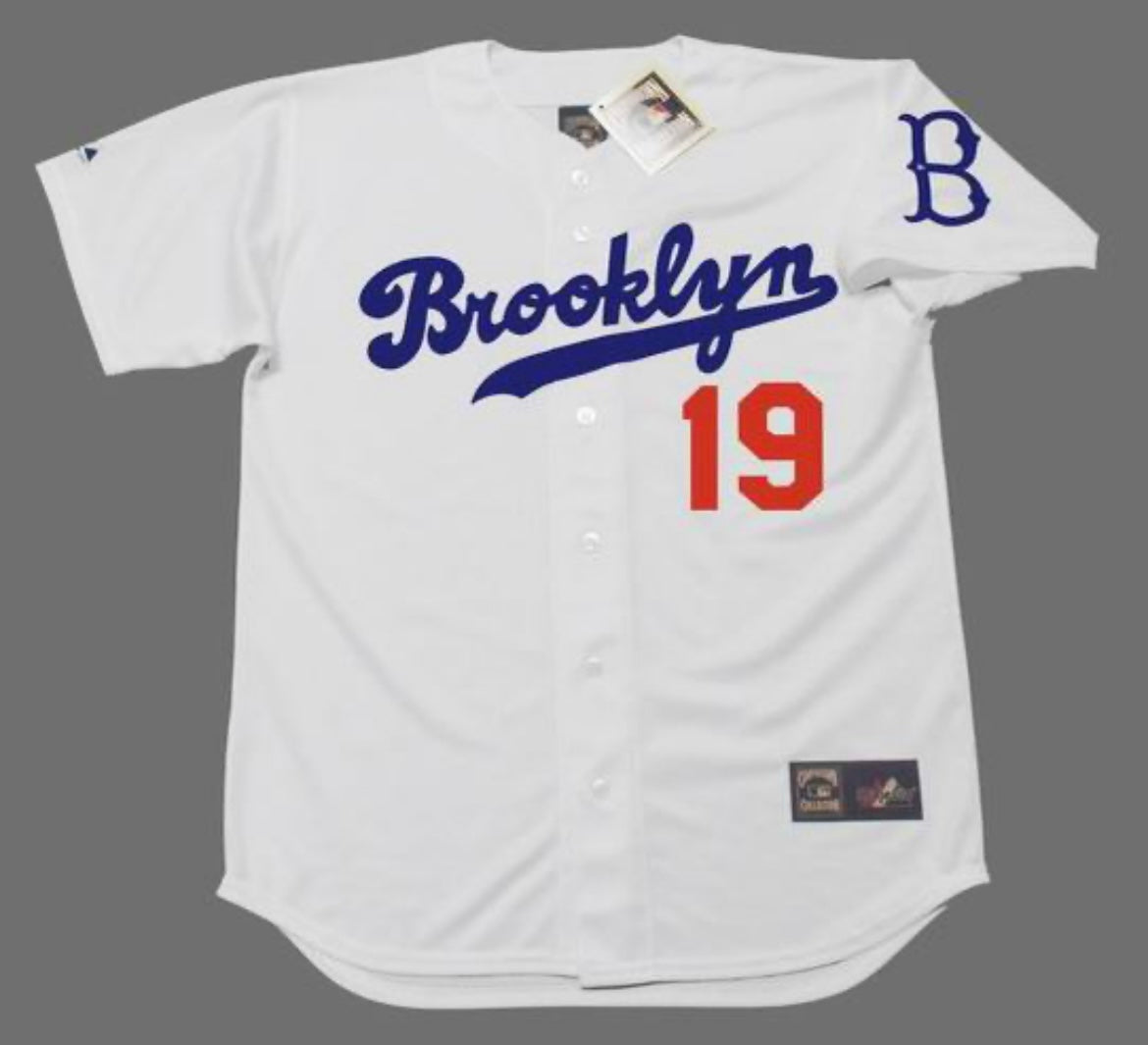 Jim Gilliam Brooklyn Dodgers Official MLB Majestic Jersey product image 2