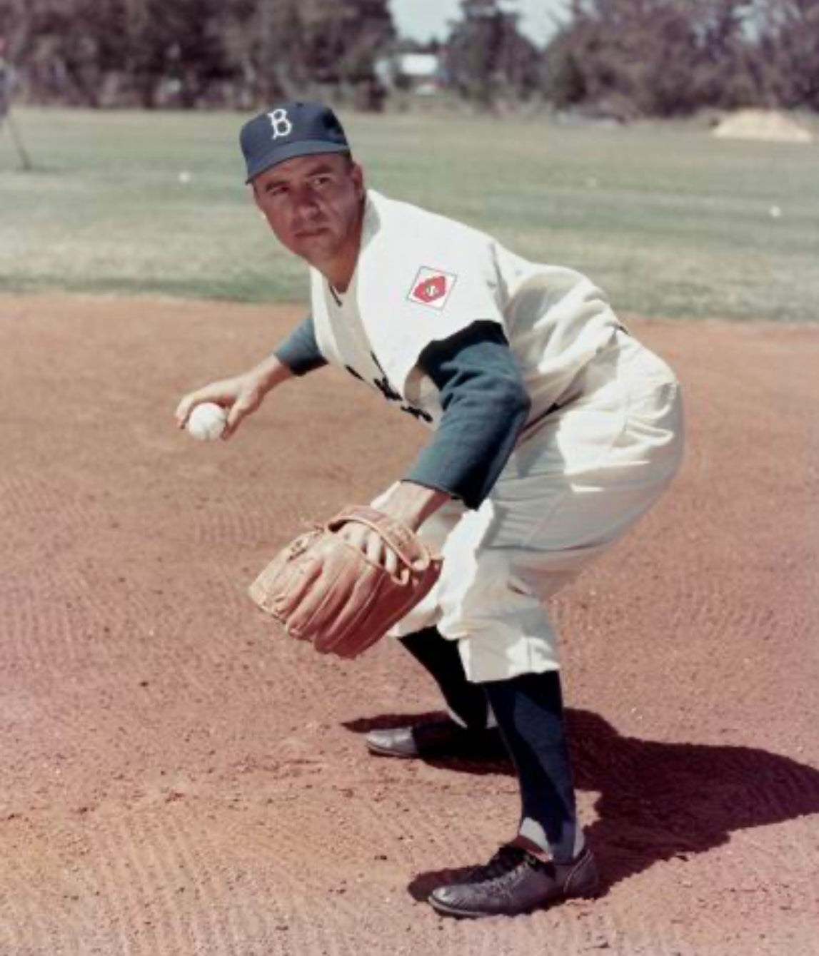 Pee Wee Reece 1951 Brooklyn Dodgers Official MLB Majestic product image 4
