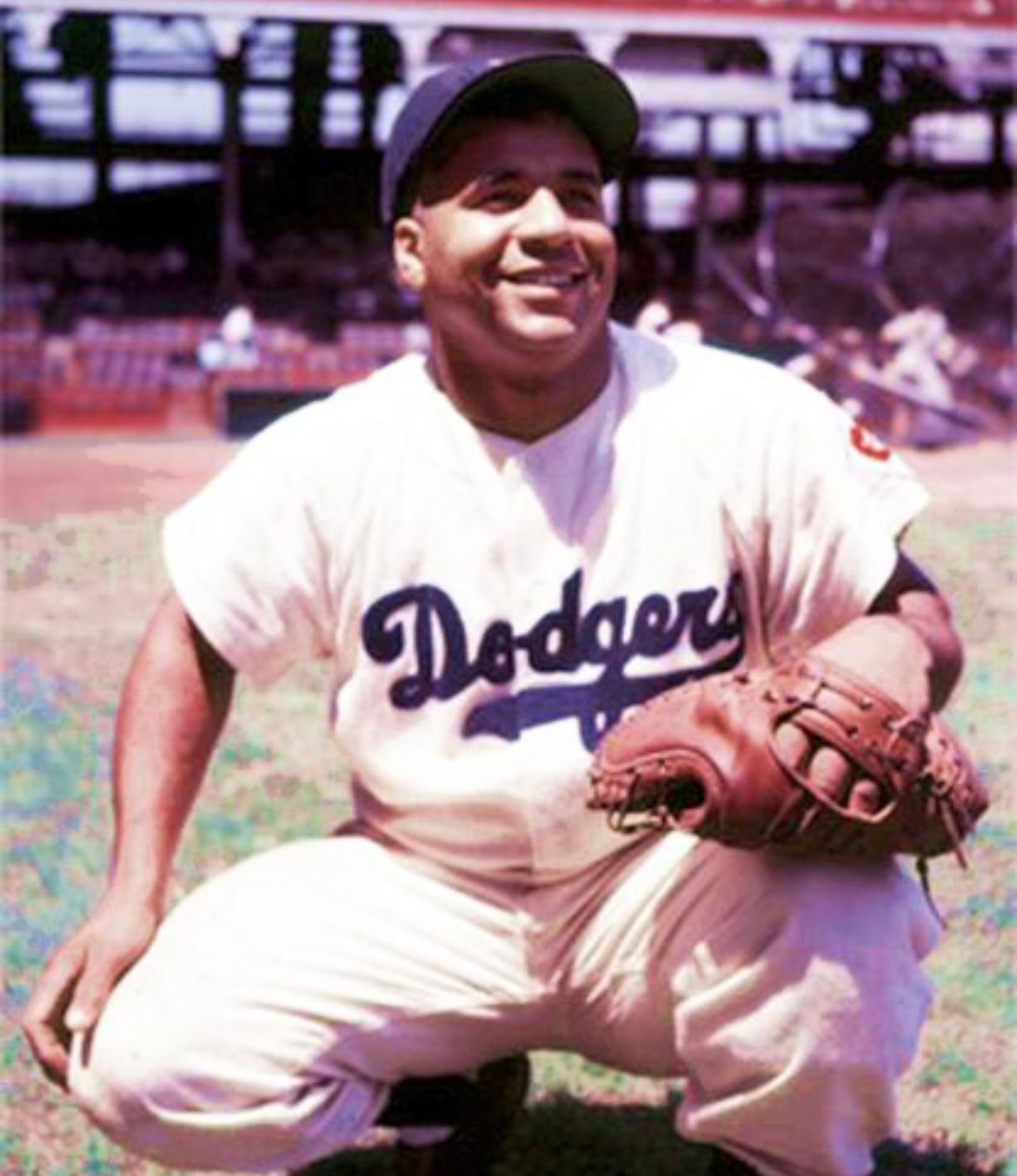 Roy Campanella 1951 Brooklyn Dodgers Official MLB Majestic product image 4