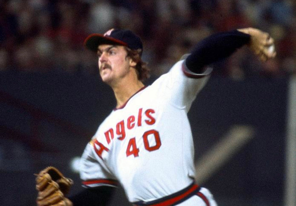 Frank Tanana California Angels Official MLB Majestic Jersey product image 4